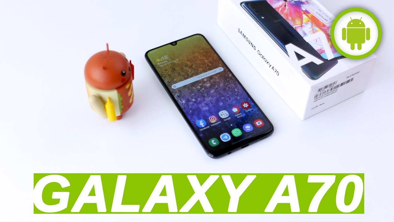 Recensione SAMSUNG Galaxy A70: la famiglia è ancora più larga
