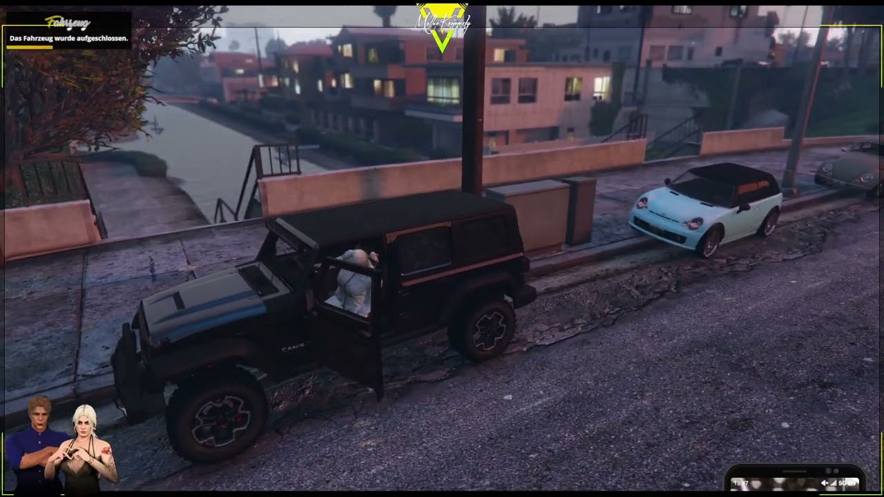 Millie in Los Santos / Lucky V / GTA V RP - Ein schöner Abend mit Matthew und Lorraine