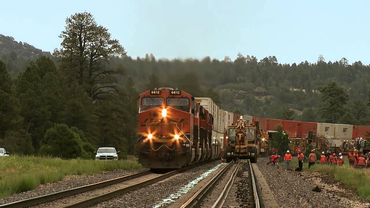BNSF Summer Intern Hosanna Escalante learns about running a rail network