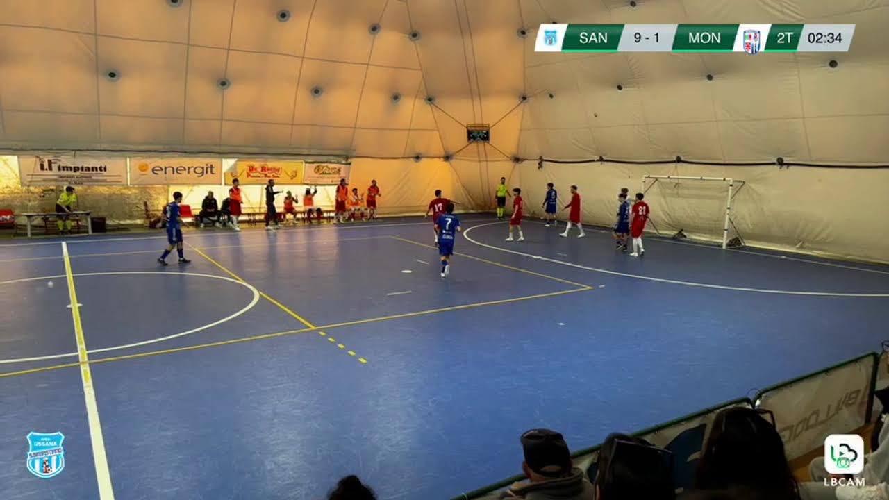 Diretta San Sebastiano C5 - Serie B: Monastir 1983 vs San Sebastiano.