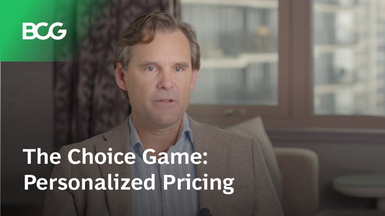 The Choice Game: Personalized Pricing