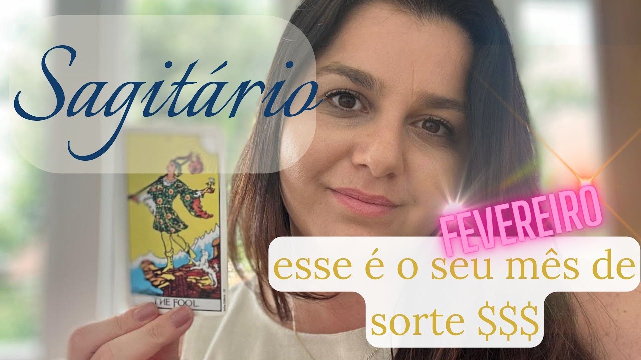 SAGITÁRIO ♐VOCÊ TERÁ UMA GRANDE CONQUISTA EM FEVEREIRO
