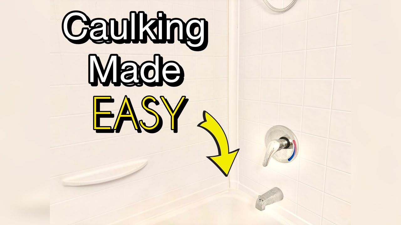 How to Caulk a Bathtub the RIGHT Way!(Do It Right the First Time)