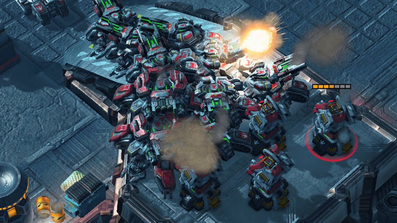 Left 2 Die 53 Minute Hold with Mass Siege Tanks! Starcraft 2