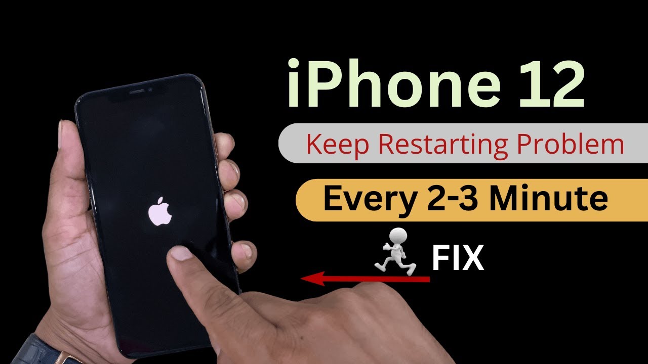 How to fix iphone 12 pro keeps restarting 2-3 minutes! iphone freezing and restarting fix