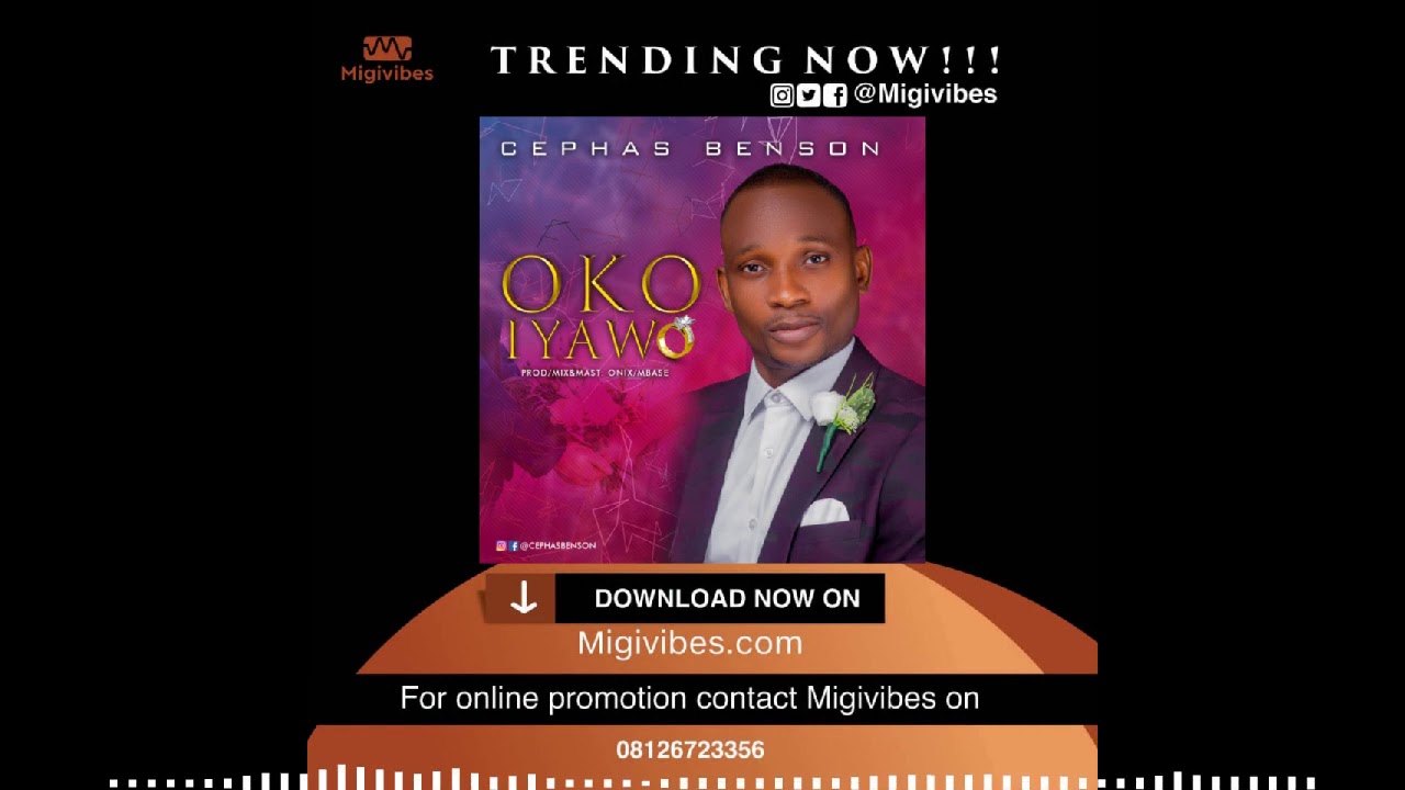 CEPHAS BENSON_OKO-IYAWO ( THE GROOM)