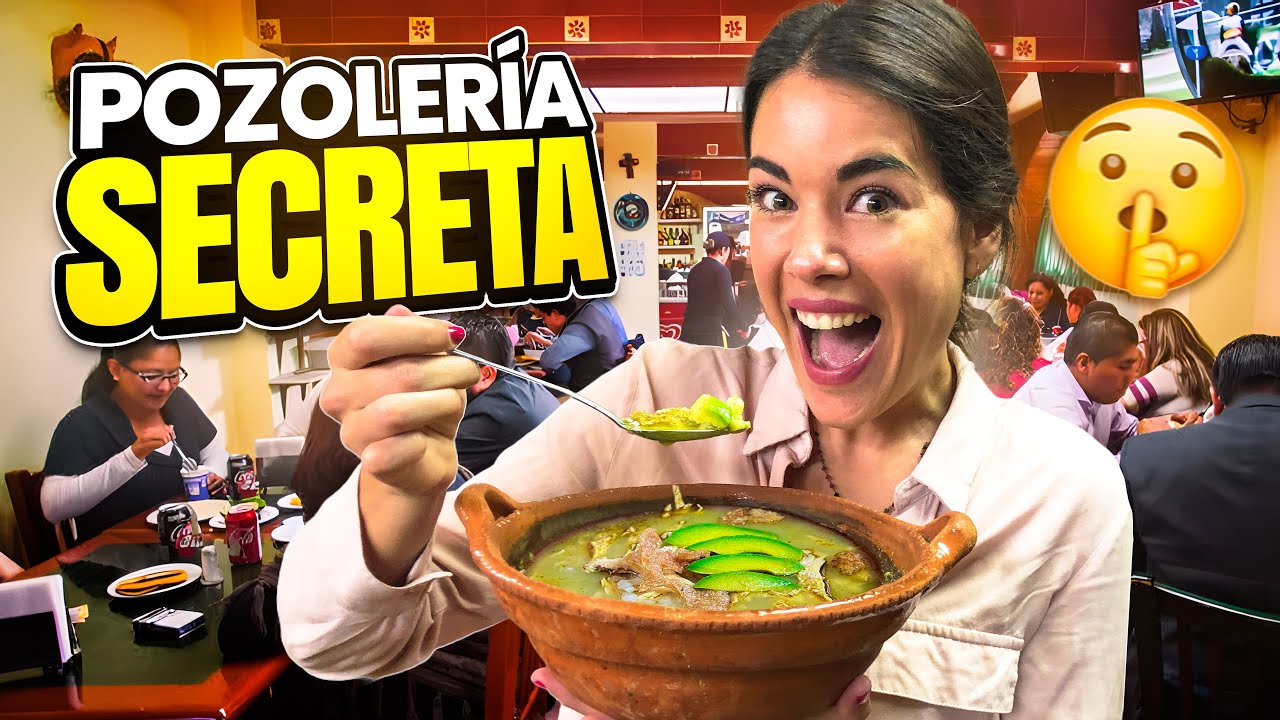 Una POZOLERÍA SECRETA, el MEJOR POZOLE de CDMX 🇲🇽 4K