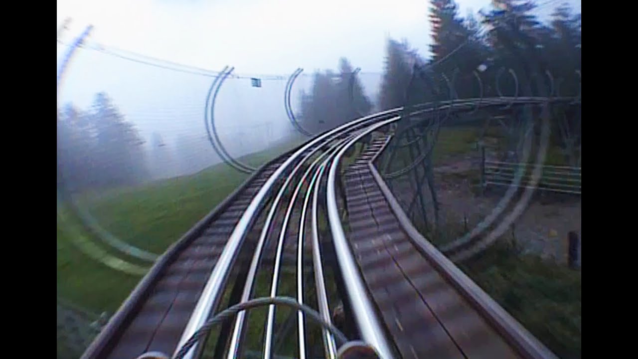 Alpine Coaster (Remastered 2005 High Speed POV and Off-Ride Footage) - Imst Austria