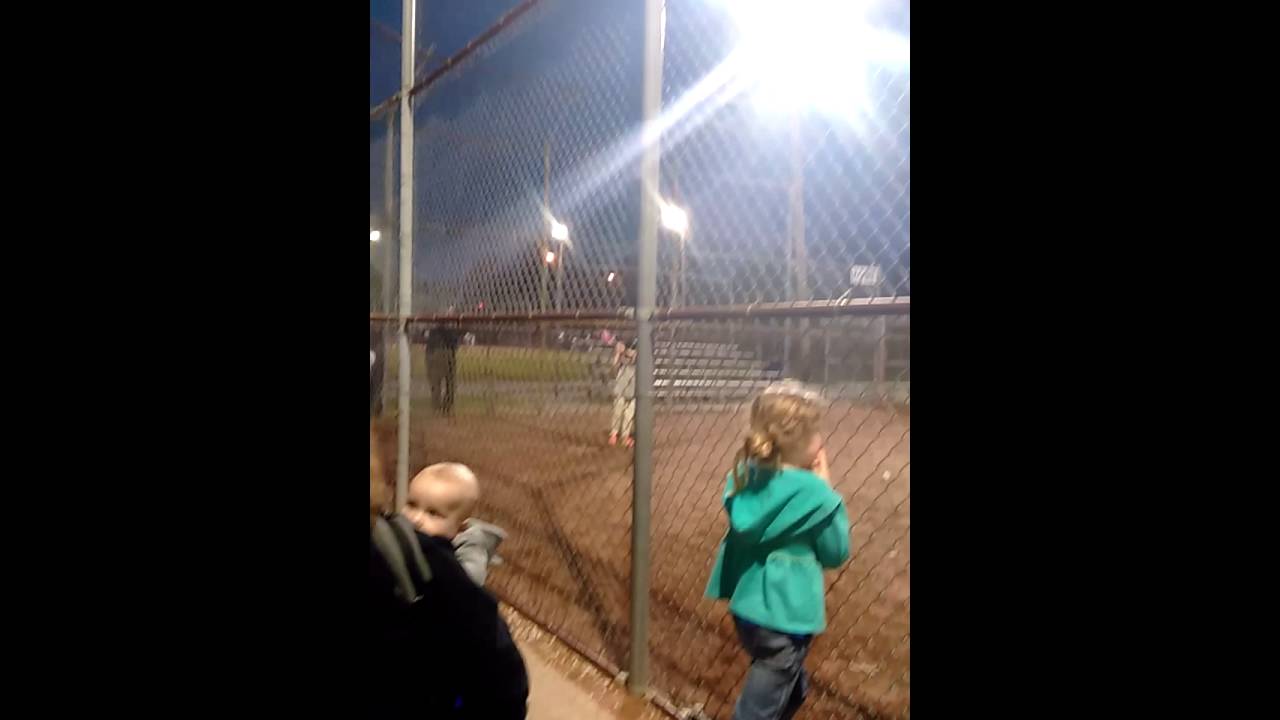 When the batter has to pee pee softball