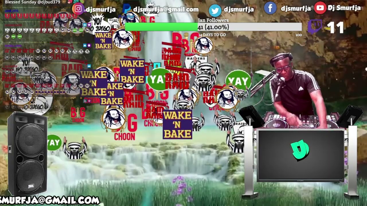 SUNDAY RIVER BASH (RETRO STYLE) JAN 16, 2022 LIVE STREAM ON TWITCH TV