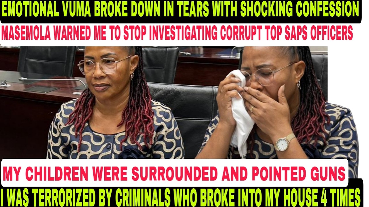 THEY SENT CRIMINALS 4 TIMES TO KILL ME & MY CHILDREN FOR INVESTIGATING CORRUPT SAPS  - Vuma Exposes