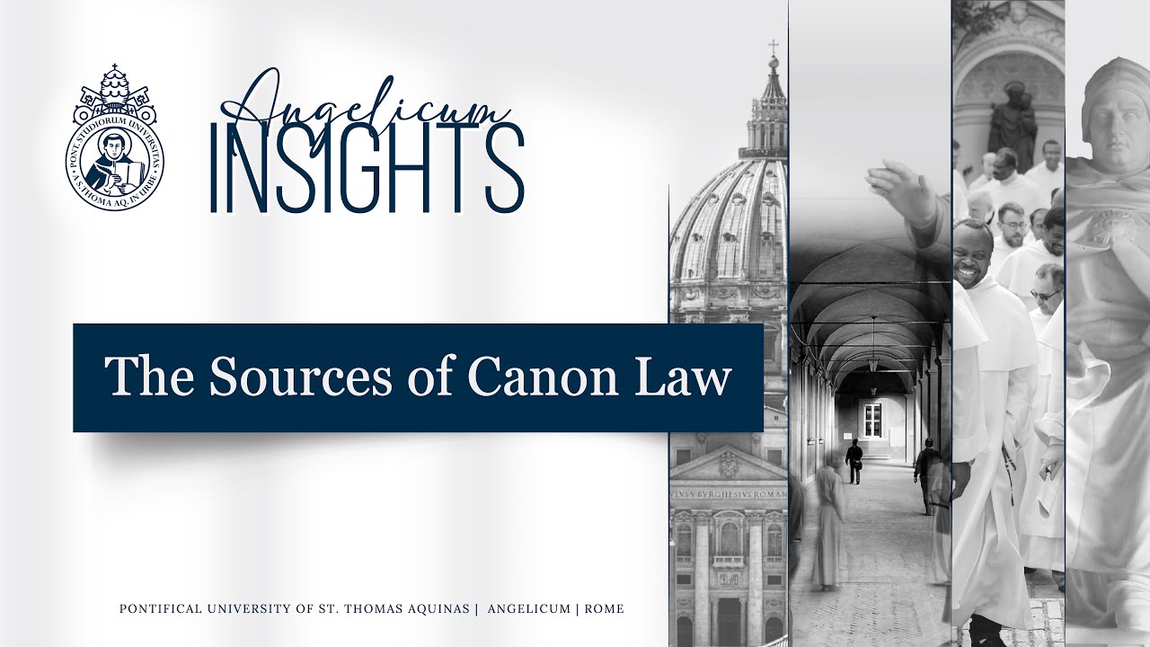 The Sources of Canon Law | Interview w/Fr. Thomas Joseph White, OP