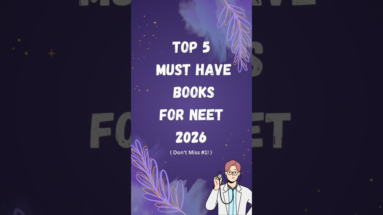 Best 5 Books for NEET 2026 Preparation