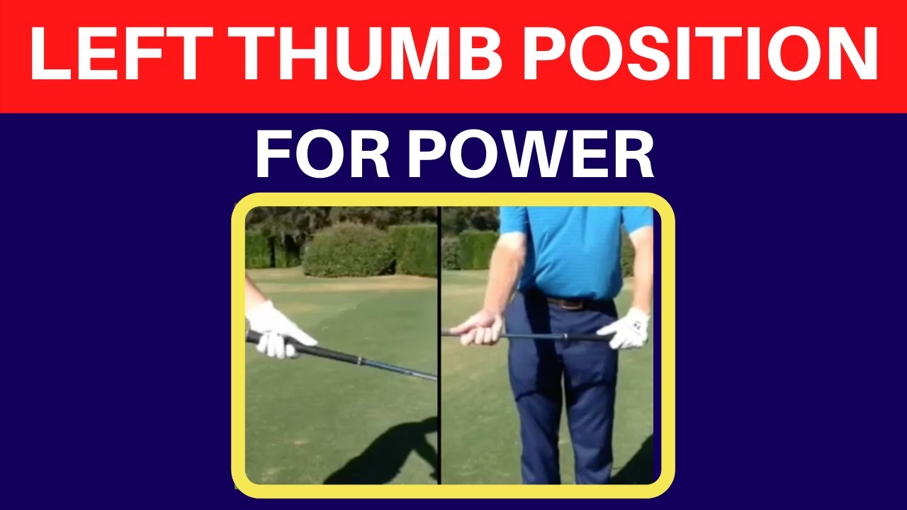 Left Thumb Position for Power