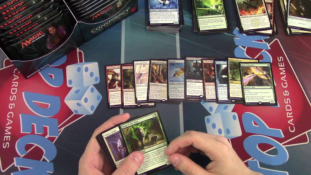 Conspiracy: Take The Crown Booster Box Opening
