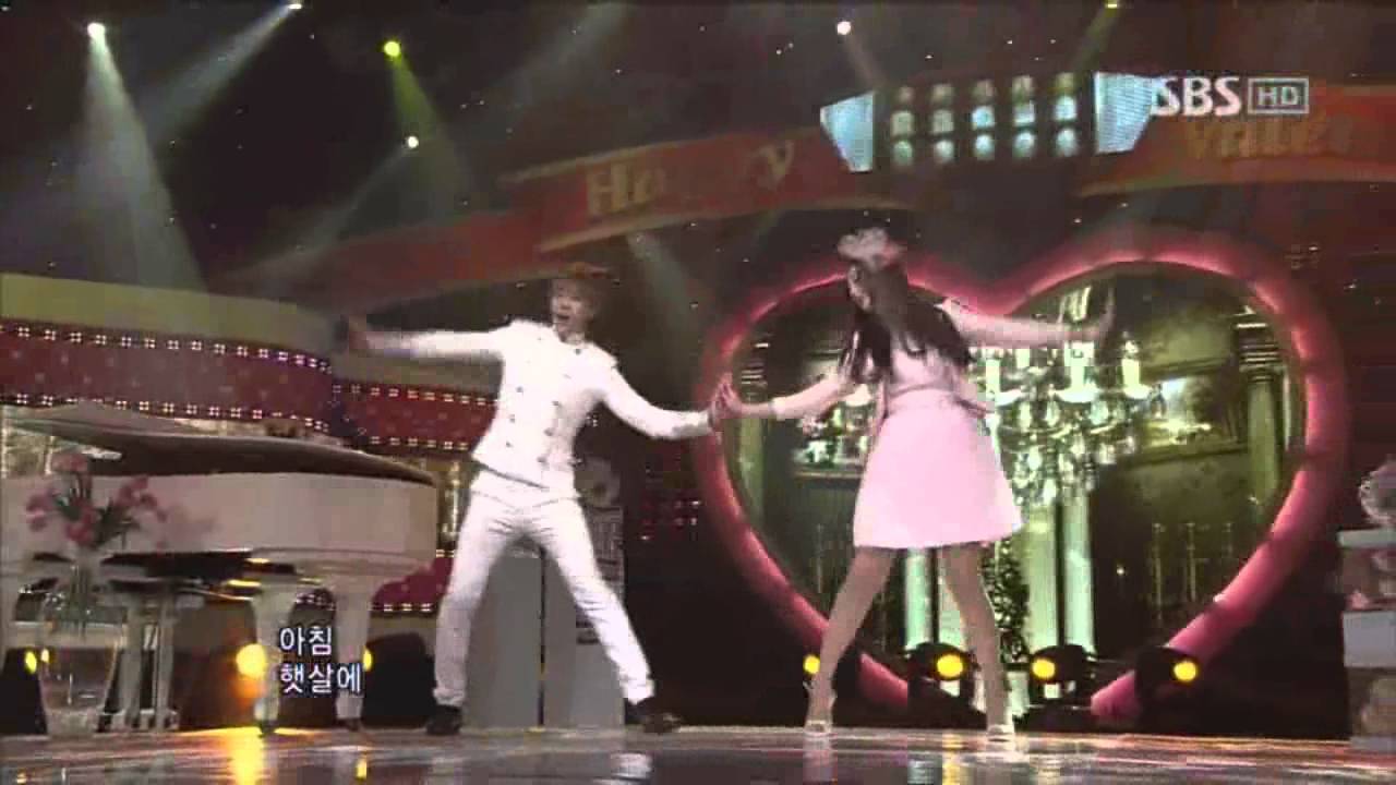 MBLAQ&Sulli - Propose Song @SBS Inkigayo 인기가요 20110213