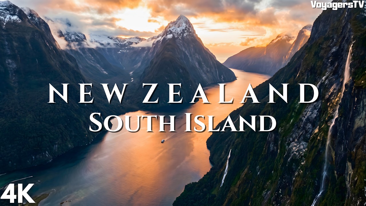 New Zealand's South Island | The Most Scenic Corner of Earth | Full 4K Travel Documentary