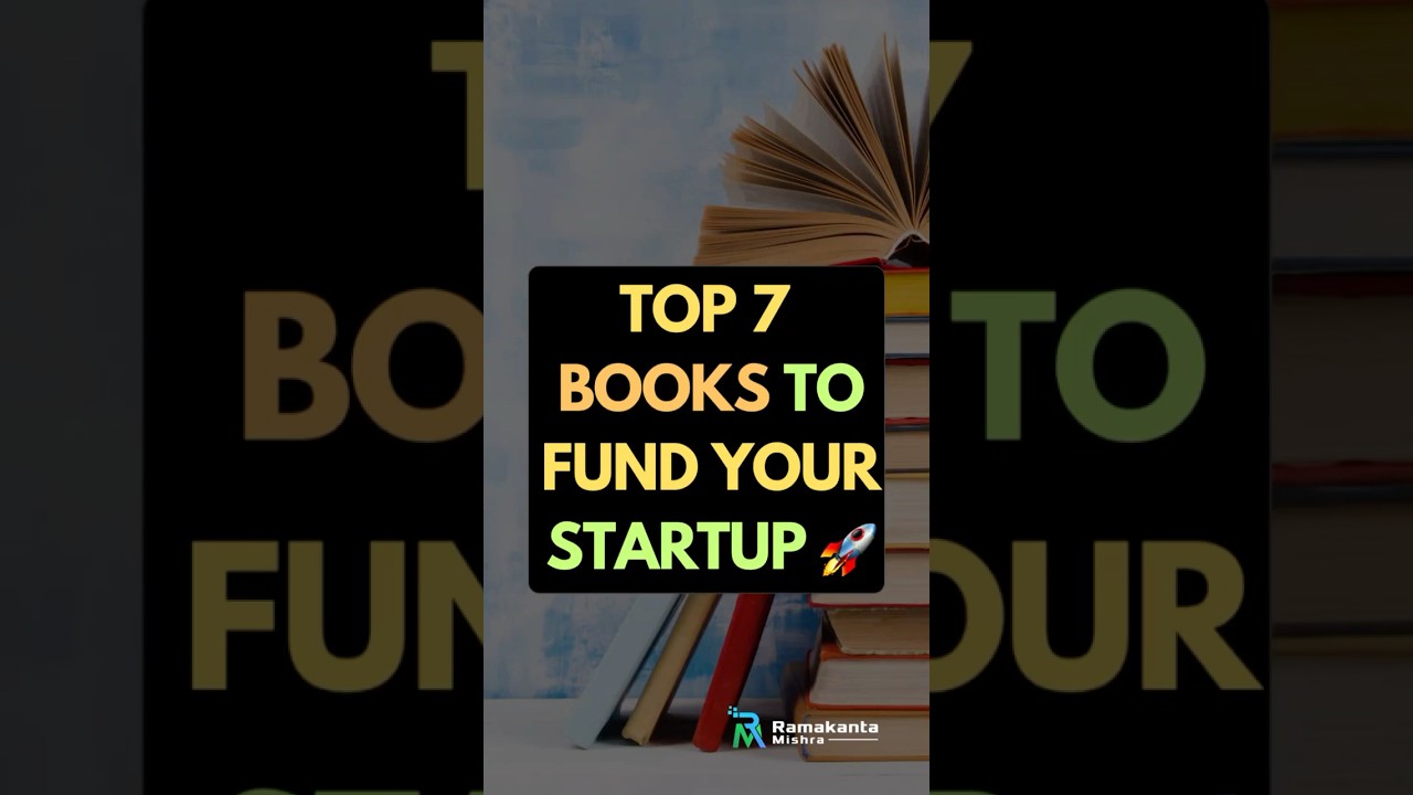 Master startup funding! 📚🚀 Discover 7 must-read books to secure capital and scale.