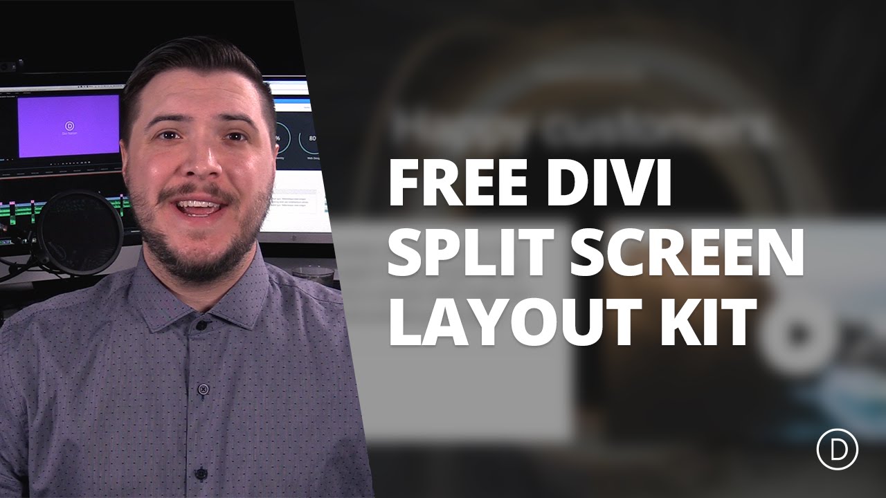 Free Download: Divi Split Screen Layout Kit