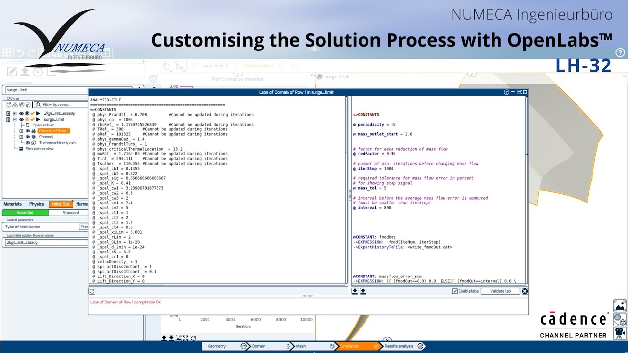 NUMECA Lifehack #32 | Customising the Solution Process with OpenLabs™