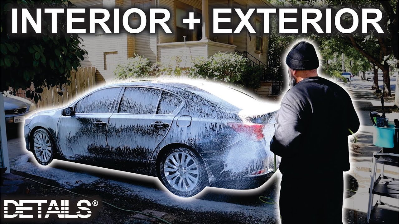 Full Interior And Exterior Detail On An Acura RLX - JoelDetailing