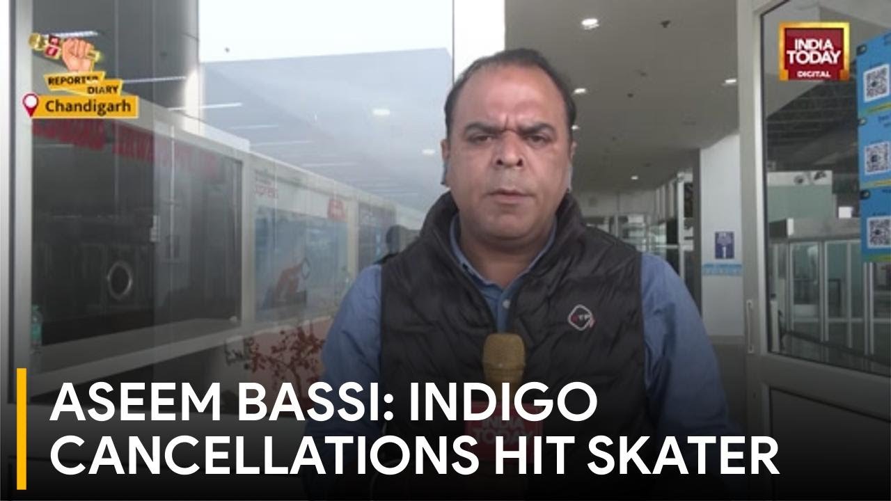 IndiGo Crisis: Aseem Bassi Reports on Flight Cancellations; Skater Risks Missing National Match
