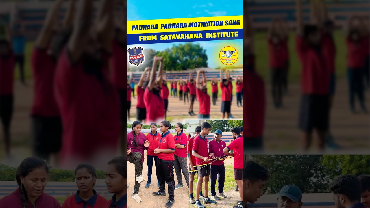 Padhara Padhara Motivational Song For Ts Si and Constable 2025 | TS Police Notification 2025 #police