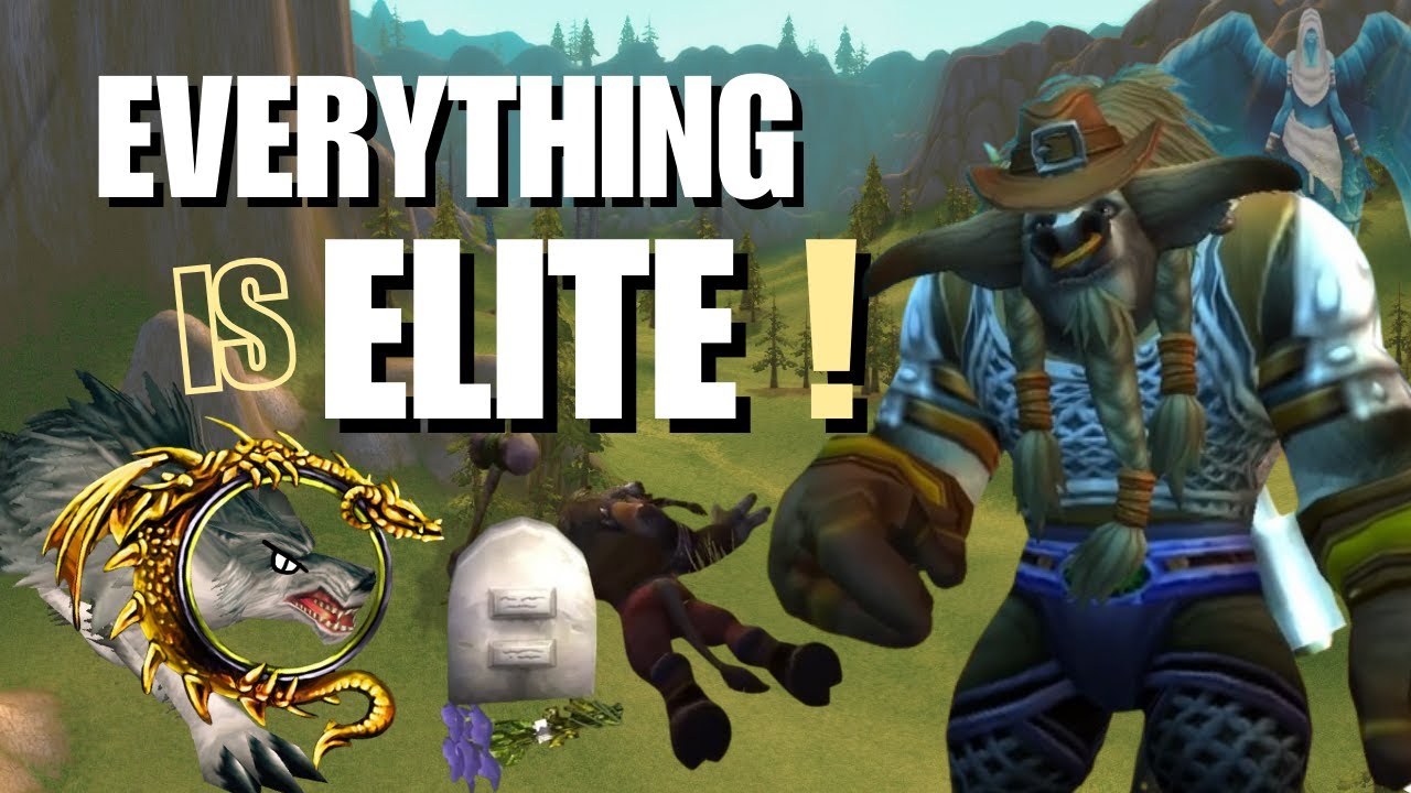 I Tried WoW With 100% ELITE Mobs (Classic+ Challenge Run)
