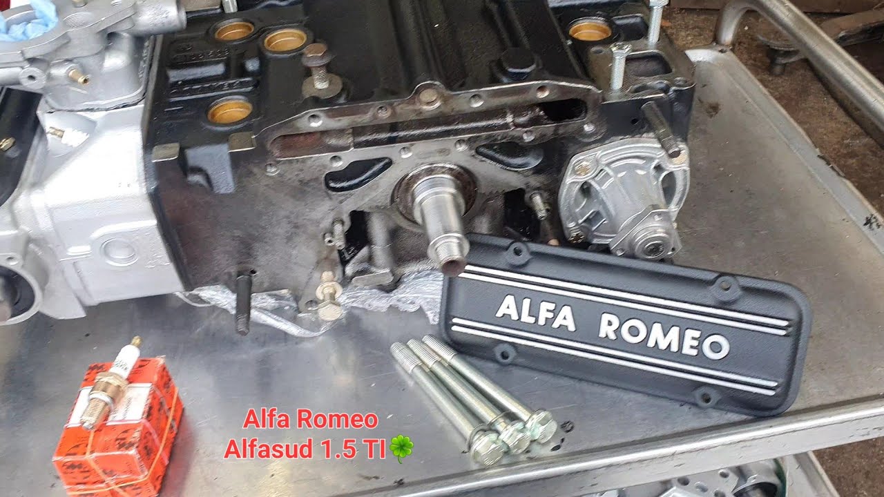 Alfa Romeo Alfasud 1.5 TI Quadrifoglio Verde  Engine Rebuild