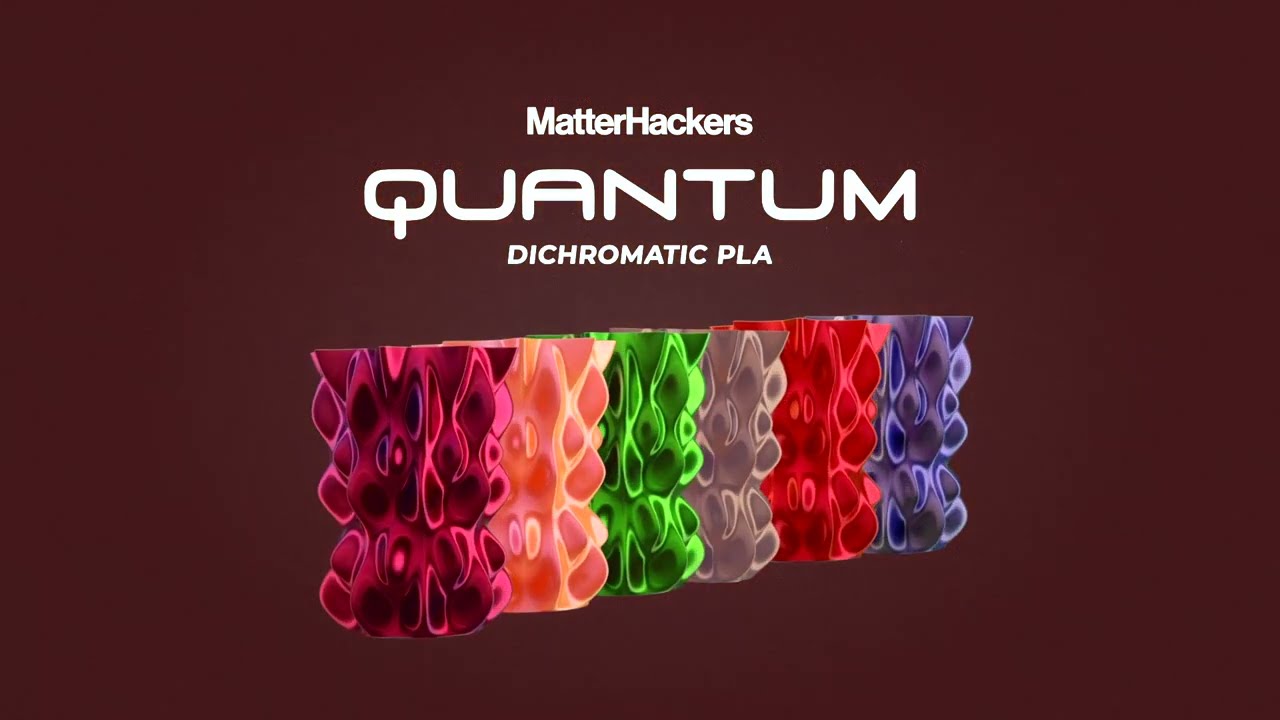 Introducing MatterHackers Quantum&trade; Dichromatic PLA