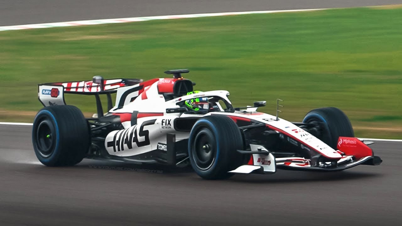 Haas VF-26 Formula 1 2026 Car Filming Day at Fiorano Circuit!