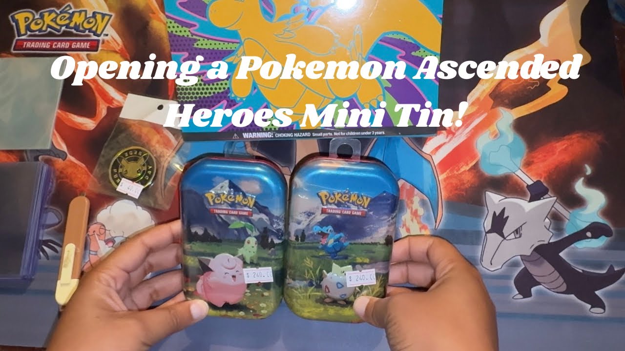 Mini Tin Magic?! ✨ Pokémon Ascended Heroes Pack Opening | Lavender’s Lab |