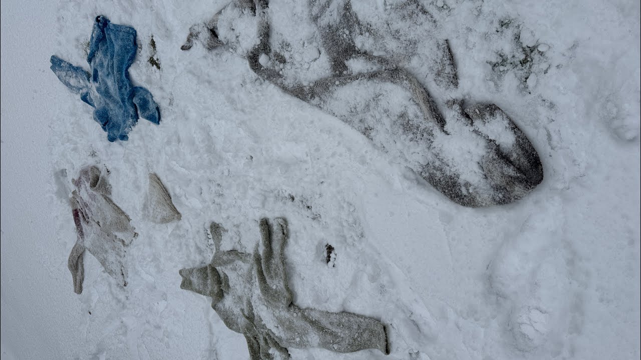 Стирка шерстяных изделий на снегу: экспериментальная археология