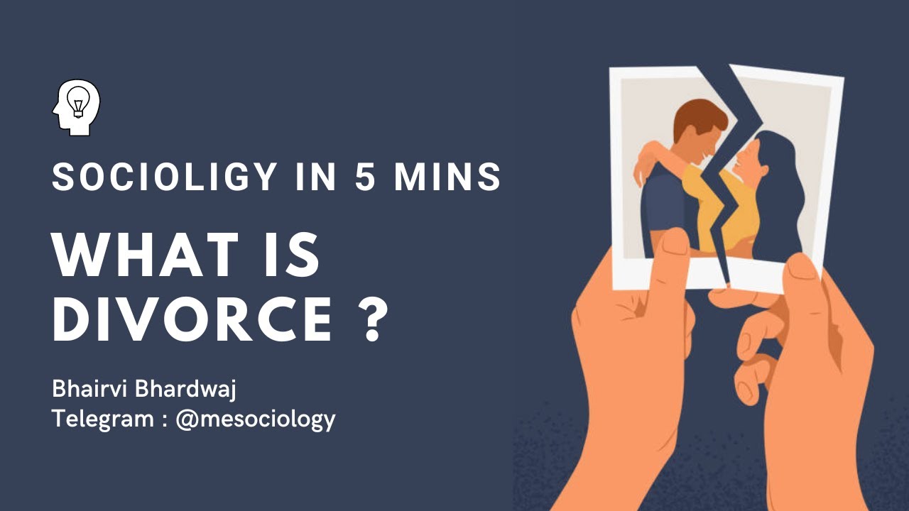 What is Divorce? | Sociology in 5 minutes | CUET MA PG | UGC NET-JRF