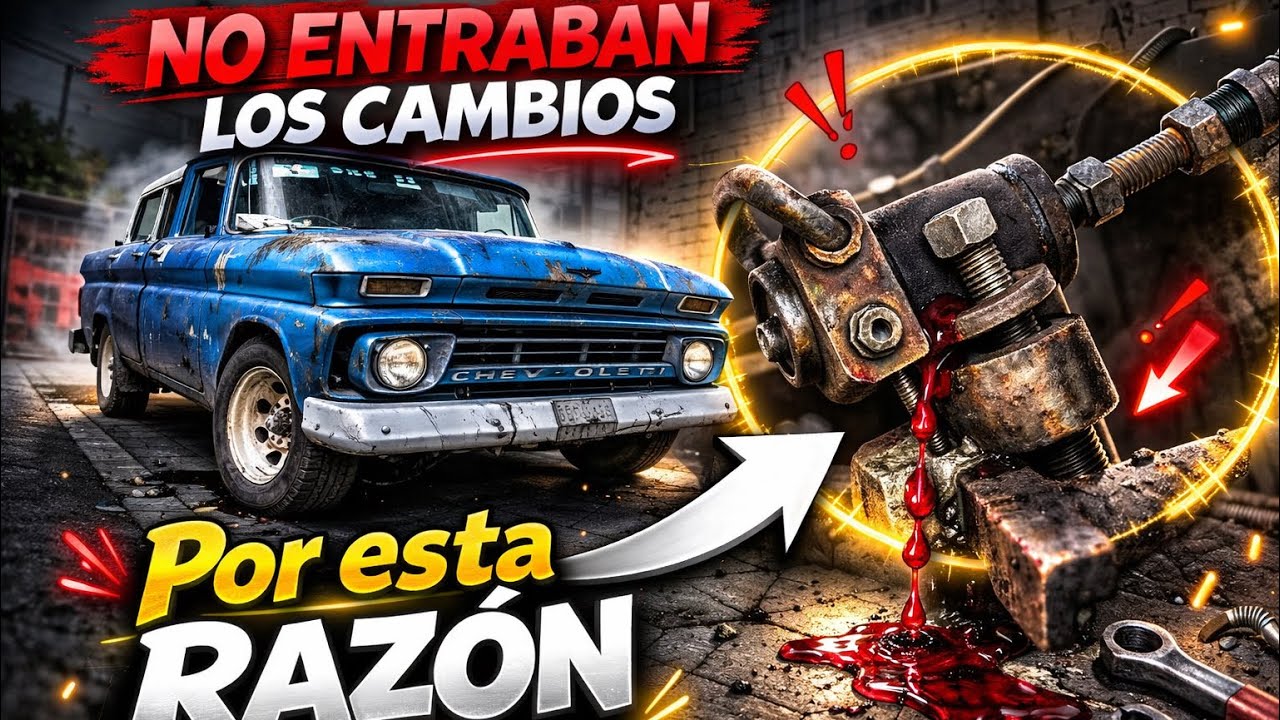 POR ESTÁ RAZON NO AVANZA LA CAMIONETA CHEVROLET C10 1962 #E3