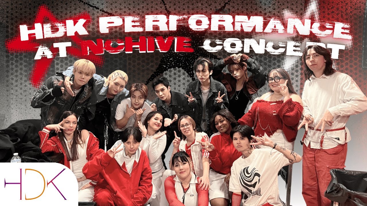 K-POP CONCERT DANCE PERFORMANCE - NCHIVE (엔카이브) IN MONTPELLIER 251122 by HDK from France