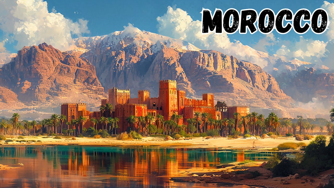 Morocco: Imlil Cascade in the High Atlas Mountains | North Africa in 4K HDR
