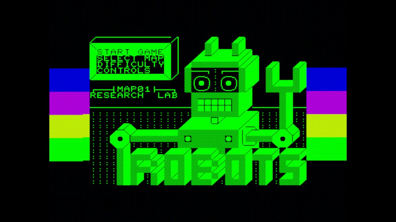 Attack of the Petscii Robots for the ZX Spectrum 48k