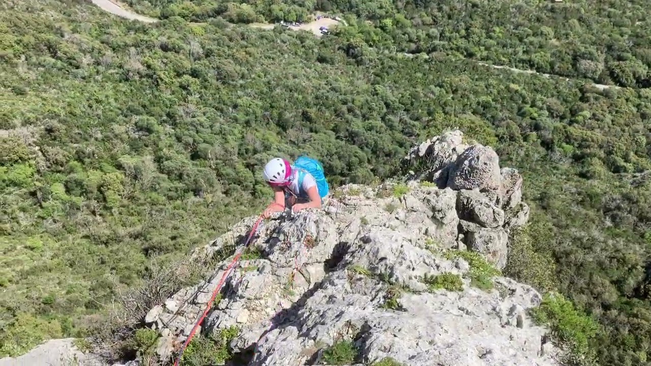 Rock Climbing in Italy: Spigolo delle Canne d'organo - Argentario - Tuscany