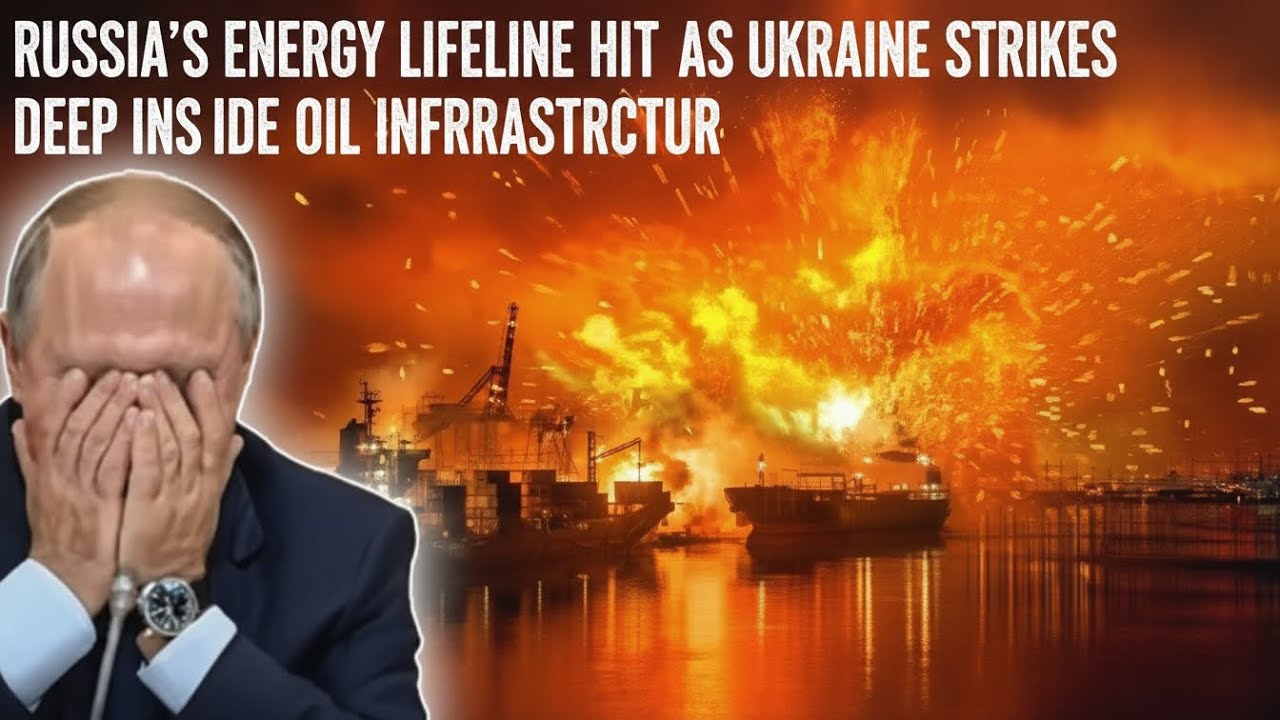 Russia’s Energy Lifeline Hit as Ukraine Strikes Deep Inside Oil Infrastructure
