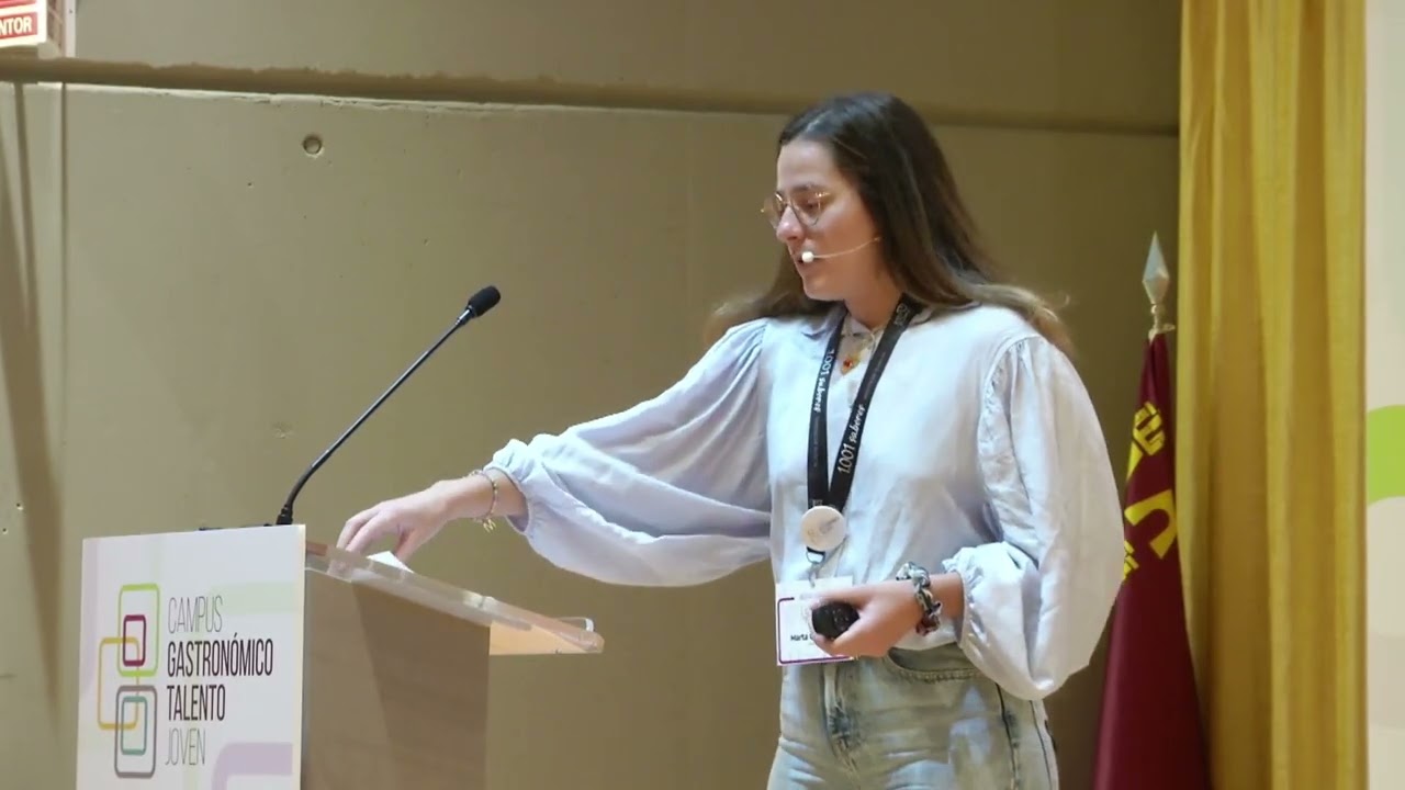 Marta Campillo  Directora de Sala Diverxo. Campus Gastronómico Talento Joven. Murcia 2025