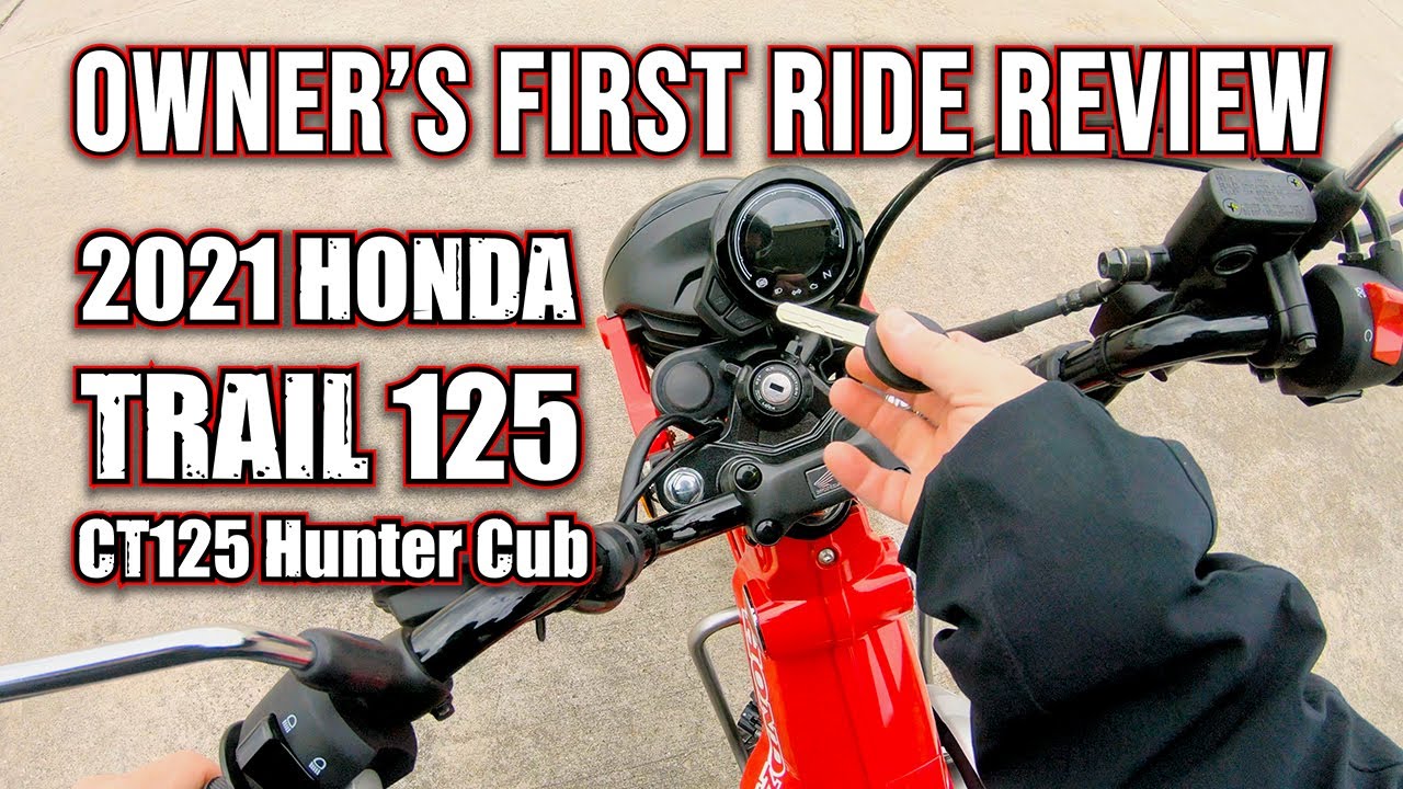 CT125: Honda Trail 125 2021 года — первый обзор поездки от владельца из США