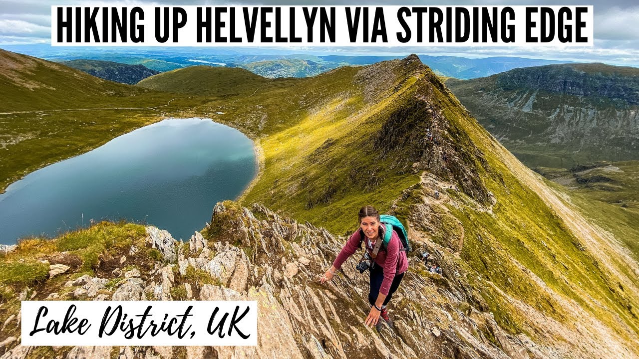 Helvellyn via Striding Edge - An Epic Knife Edge Ridge Hike in the Lake District!