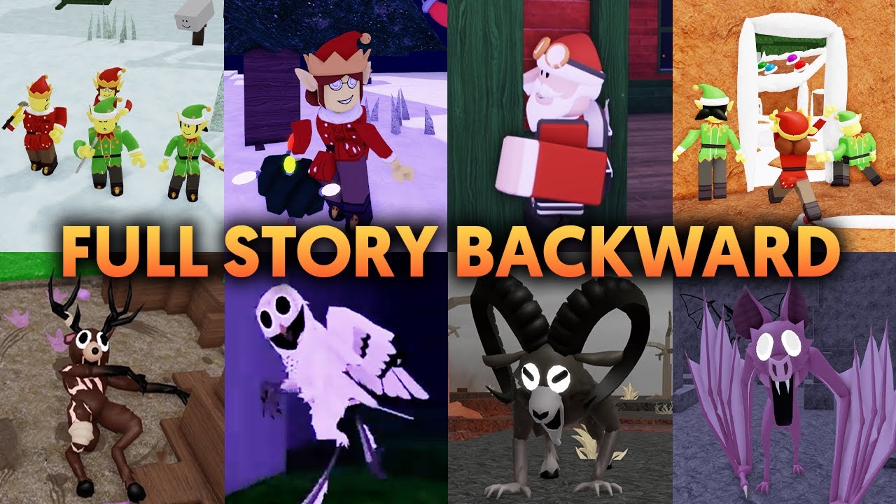 99 Nights in the Forest - 23 Cutscenes Story (Backwards) - Behind the Scenes [ROBLOX]