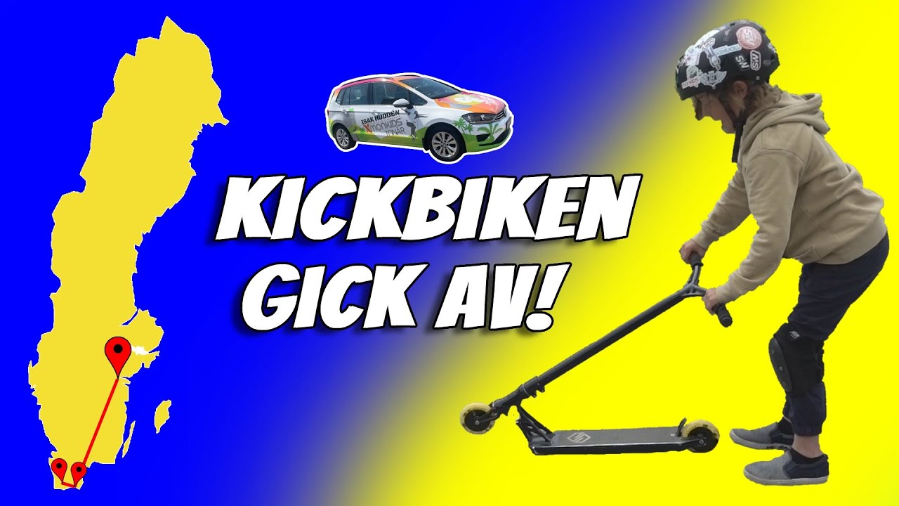KICKBIKEN GICK AV! (TESTAR SVEDALA SKATEPARK)