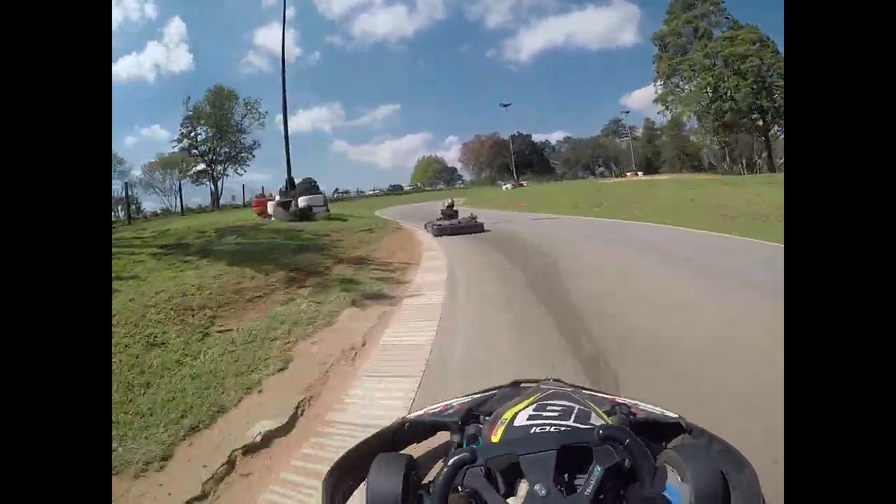 Syringa Park go-karting practice for the SWS round of 4