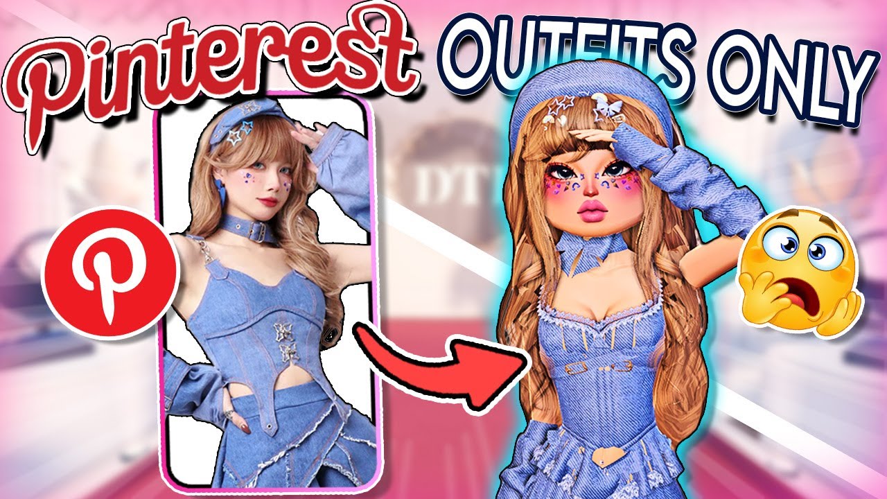 PINTEREST Picks *MY OUTFIT* In Dress To Impress! (Roblox)