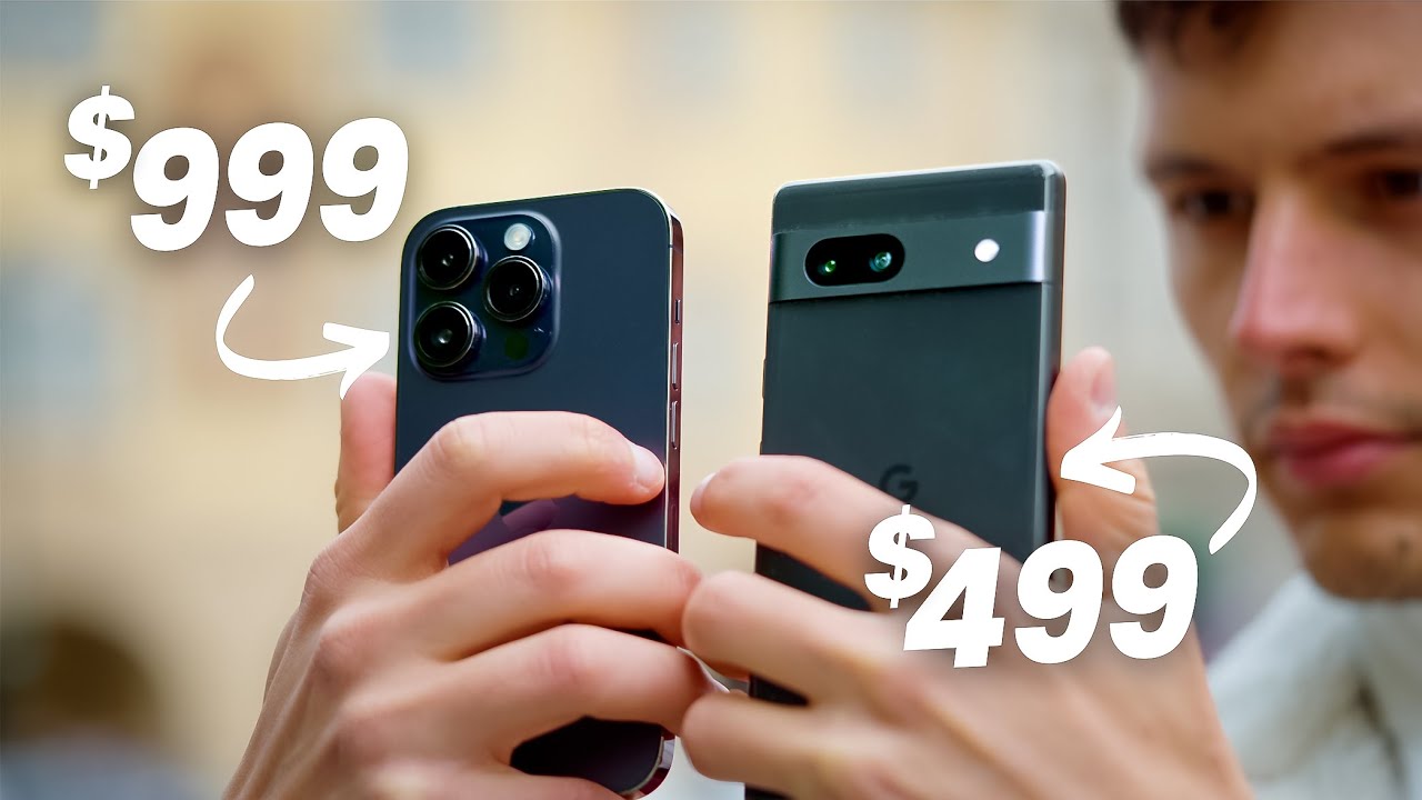 Pixel 7a vs iPhone 14 Pro: Nerdy CAMERA Test!