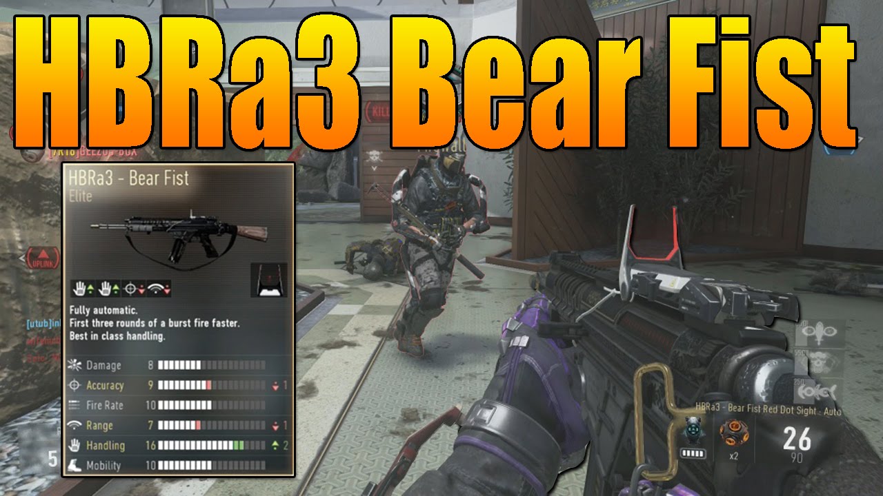 Элитное оружие Advanced Warfare &mdash; HBRa3 Bear Fist (вариант оружия Call of Duty AW)