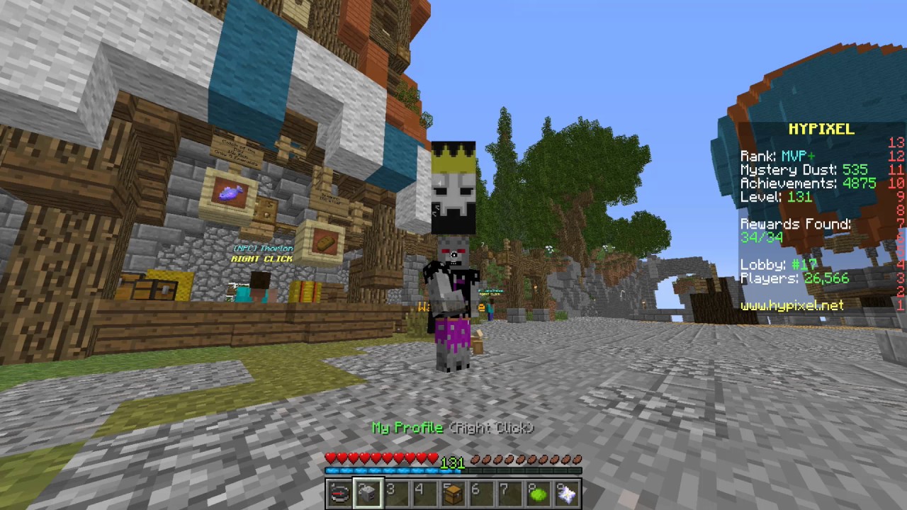 Hypixel: How To Get The Old Game Menu Back
